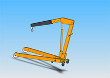 折疊式液壓吊車圖片03