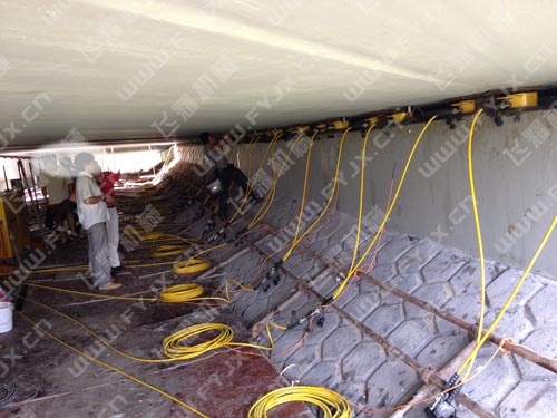 多點同步系統現場施工圖