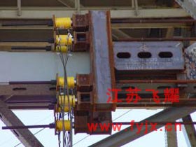 空心千斤頂使用現場圖